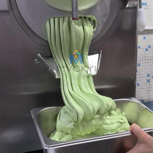 明毅Batch Freezer工厂意式Gelato生产设备 连续式商用冰激凌机