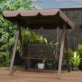 户外庭院家用铁艺多人秋千室外花园别墅摇椅小院网红阳台双人吊旬