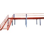 工业五金重型阁楼式 平台重型工厂阁楼隔层办公室搭建货架阁楼货架