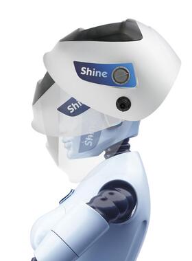 迅安电焊面罩自动变光防护罩焊工焊帽全脸轻便头戴式烧氩弧焊专用