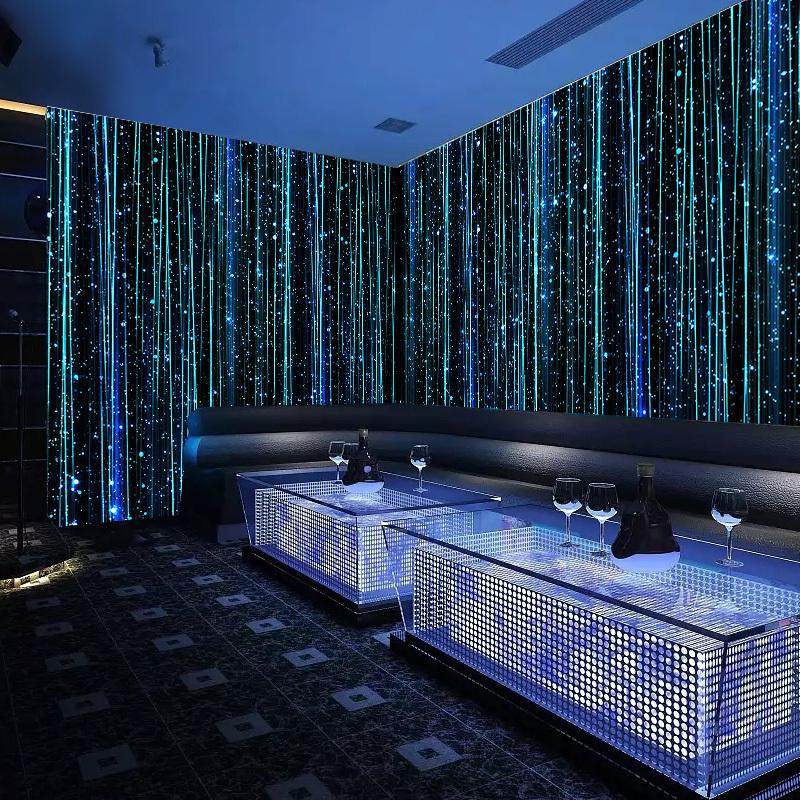 3d仿光星空流星壁纸酒馆ktv包厢装修墙纸个性定制背景酒吧ktv壁纸
