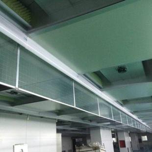 防火玻璃挡烟垂壁防火硅胶布包验收可安装 玻璃挡烟垂壁固定式 电动