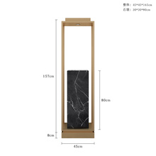 饰售楼处别墅样板间大理石底座摆件 酒店大堂大型落地艺术雕塑装
