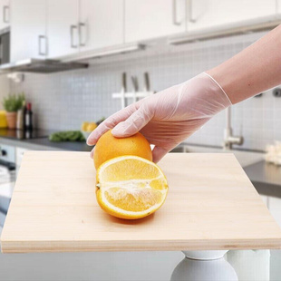 贝净洁洗碗手套一次性食品级胶皮丁腈橡胶厨房加长家务清洁手套薄