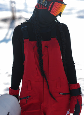 雪速 STAROFFtex专业3L滑雪背带裤「626」防水锁温透气男女款