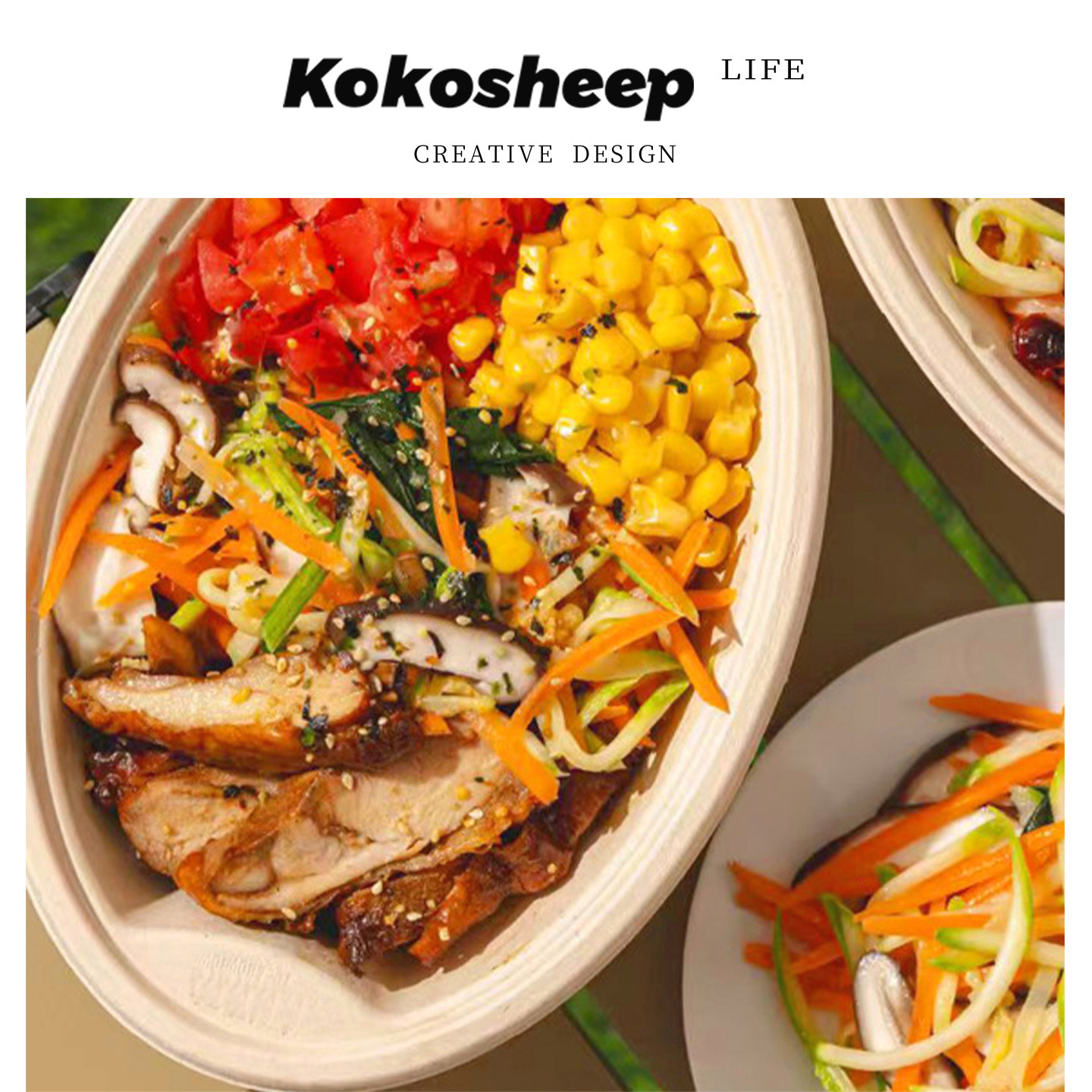 KoKosheep一次性餐盒620770820ml超级碗高级感 | 譬筐