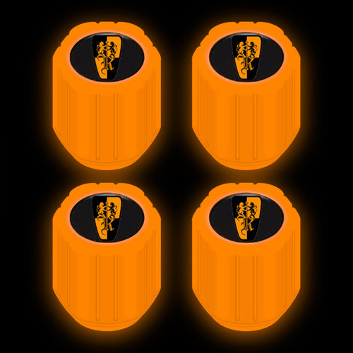 适用于荣威RX5plus i5 i6 MAX rx3 rx8夜光汽车轮胎气门嘴帽装饰