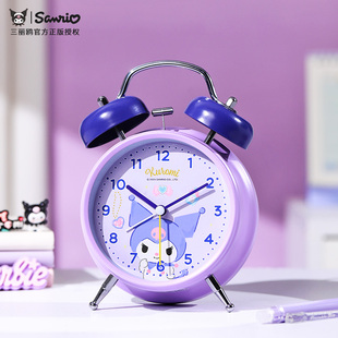 库洛米小闹钟学生专用起床神器儿童女孩2024新款初中生高颜值男孩