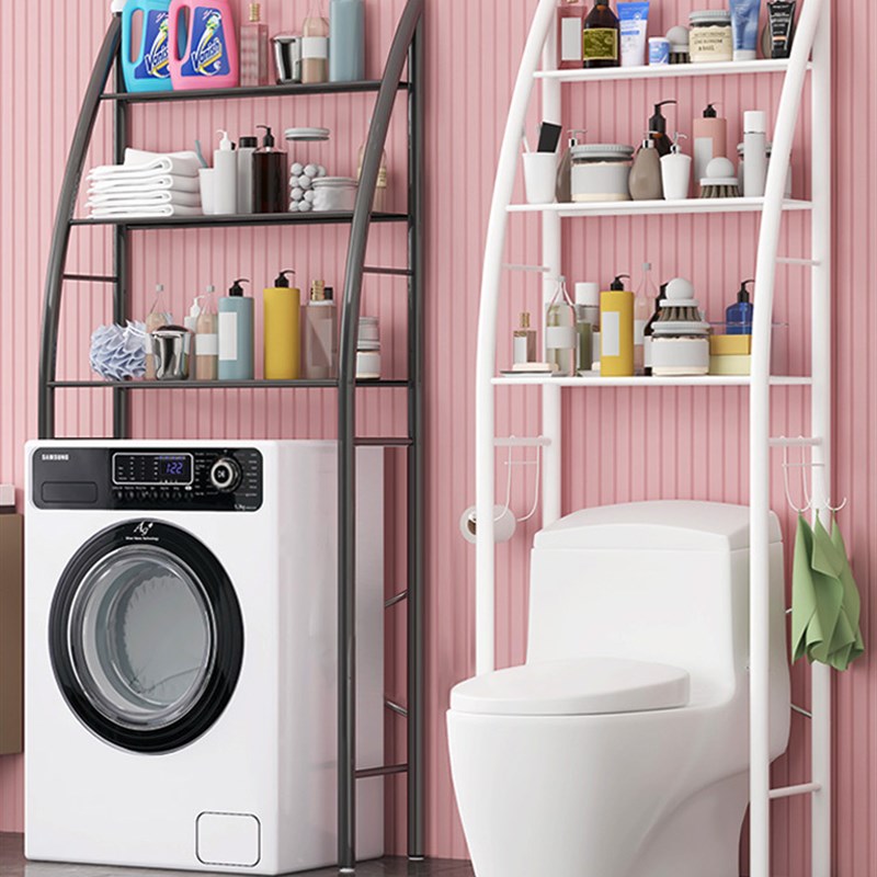 帆船款化妆室浴室置物架厕所洗手间马桶洗衣机脸盆架子收纳用品