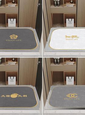 皮门地垫入户垫子可免洗进门口地毯家用革防水防滑可擦裁剪踩JMDD