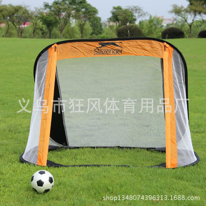 儿童足球门多功能沙滩足球门网便携式折叠户外亲Y子互动游戏用