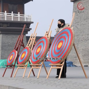 室外射击训练靶弓箭靶子箭靶y室内靶盘草靶射箭户外靶心架训练靶