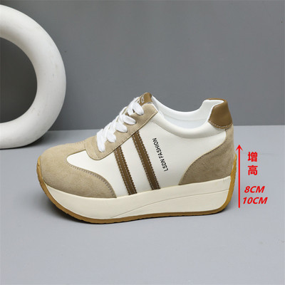 德训鞋女8-10cm小个子内增高
