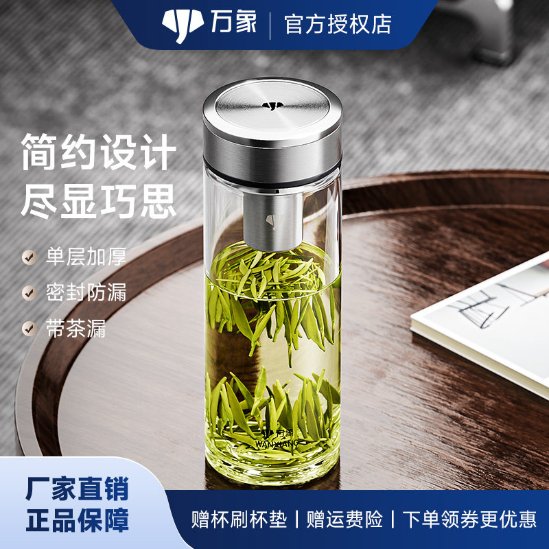 万象高硼硅单层玻璃杯