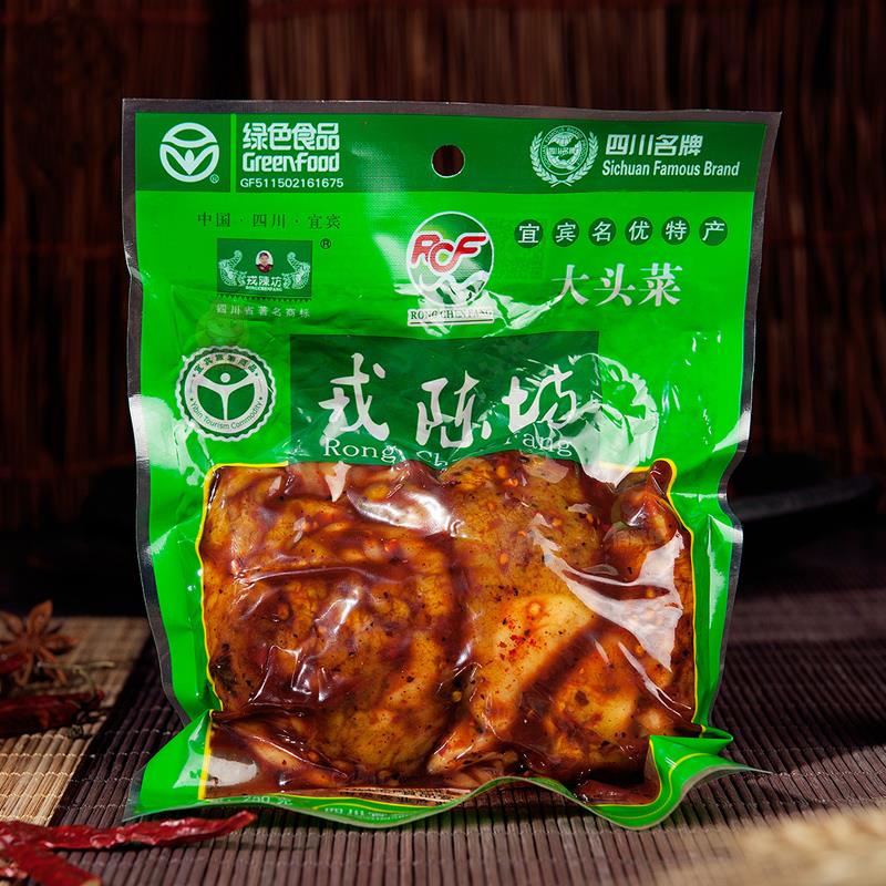 新货四川宜宾特产戎陈坊正宗麻辣大头菜下饭菜泡菜榨菜新鲜开袋即