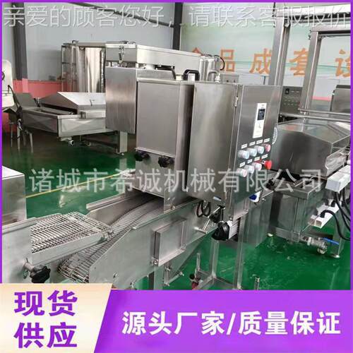 全柳xc-600自动鸡裹面包糠机机厂 春卷裹粉上糠机设备 自动紫菜卷