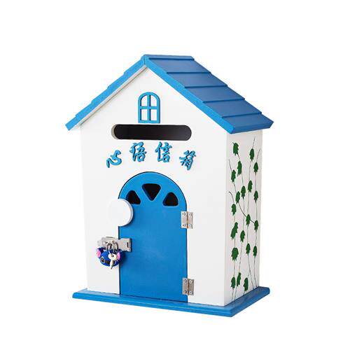 新款田园风格壁挂树洞信箱学校幼儿园学生沟通信箱心语意见箱装饰