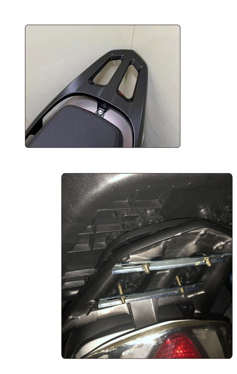 电动车后货架 大环聚英连体后货架 中迅鹰尾翼 小迅鹰可装尾箱