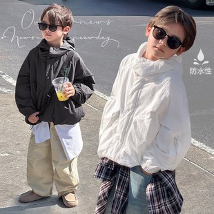 【具象化】源源家童装男童连帽外套2025新款儿童春秋款上衣洋气潮