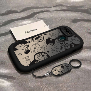 适用OPPOA7手机壳A7n新款高颜值oppoa7x防摔男女卡通opp0pp0ppoA可爱全包边网红OPA7X保护套硅胶软晕染叮当猫