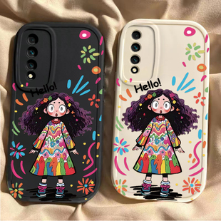 5g男N8pro女 网红雷鸟FF1软硅胶华为智选NZNOE50pro全包防摔s7por 涂鸦女孩NzoneS7Pro手机壳鼎桥M40 P50新款