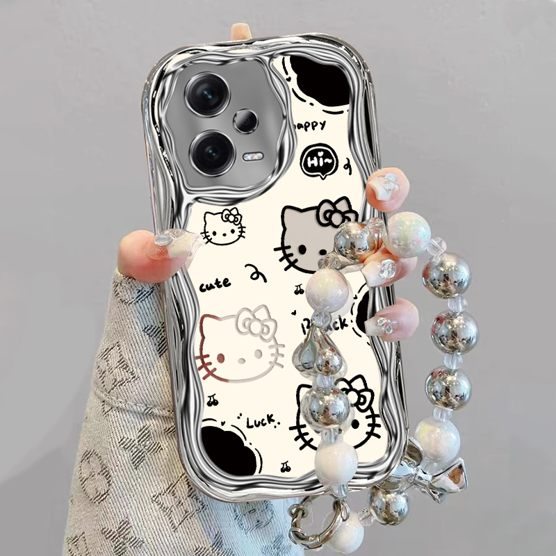 适用红米Note12Pro+手机壳小米猫爪凯蒂猫RedmiNote12ProPlus十5G保护套Redmi新款加外壳硅胶全包防摔男女