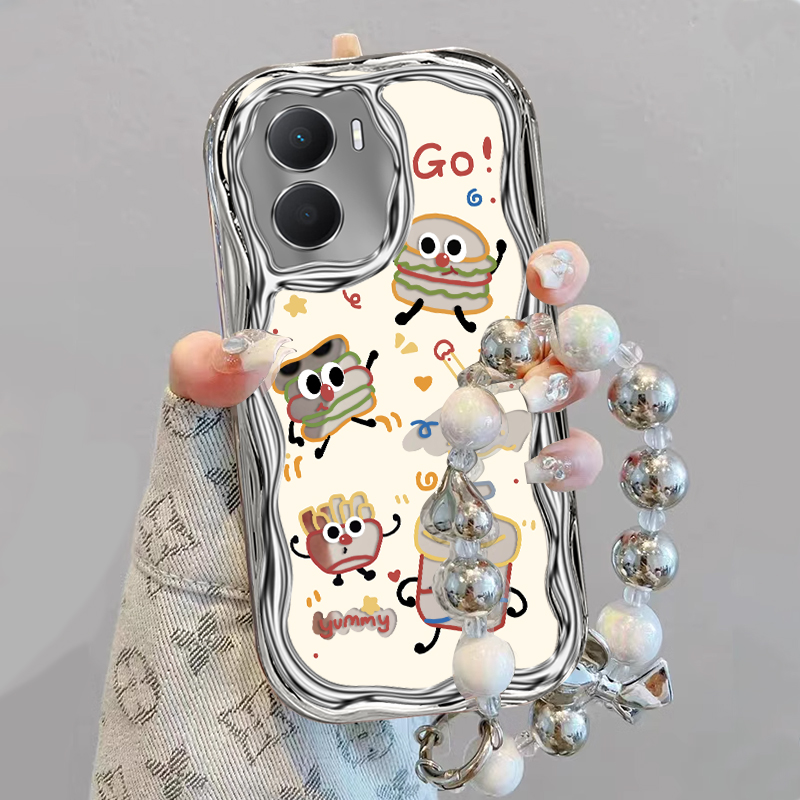 适用荣耀畅玩40Plus手机壳RKY一AN00套汉堡包华为Puls新款4OPlus外壳Pius畅享X40P畅想Honor全包边防摔男女