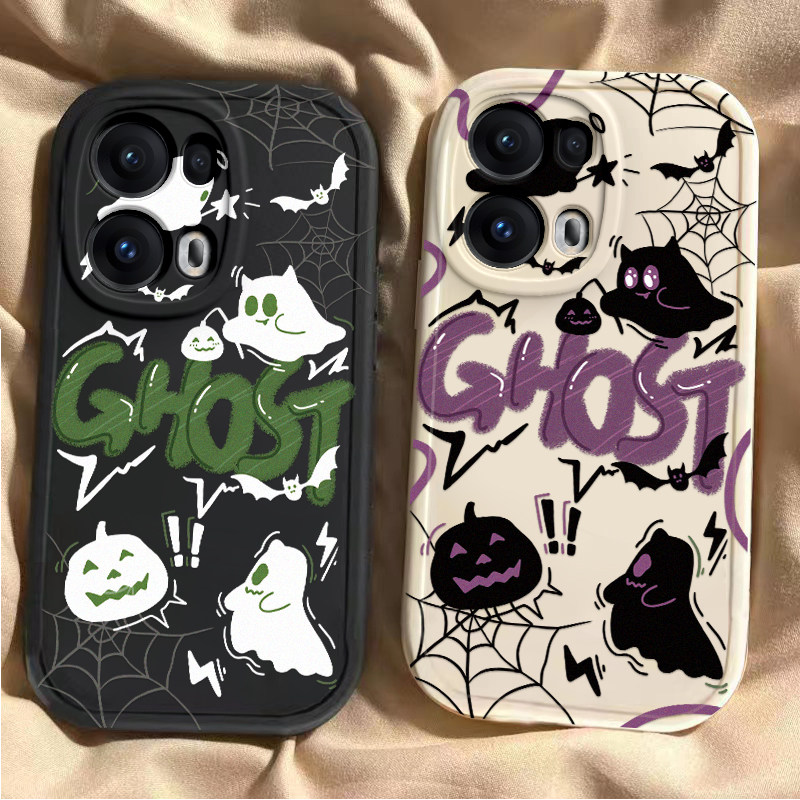 适用OPPOReno13手机壳Reno13Pro新款OPPO硅胶保护套0PP0Ren013Pr0外壳镜头全包防摔OPOPReno男女个性幽灵