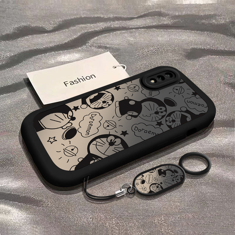 适用华为畅享9Puls手机壳9S高颜值新款防摔9plus可爱女款畅享9卡通保护套硅胶9plus全包边软壳网红晕染叮当猫