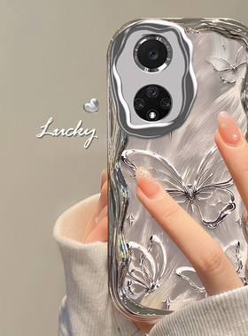 适用荣耀NTH一AN00手机壳Honor5O保护ANOO套NTHAN华为新款硅胶NTHANOO全包防摔五十五零曲屏h0n0r50女nor外壳