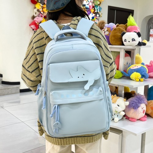 少女大容量书包女生减负双肩包