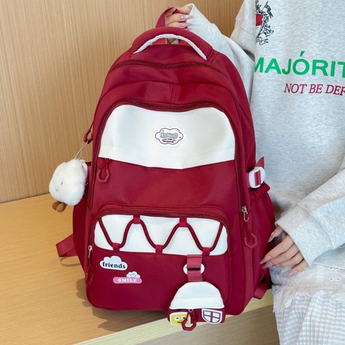 校园ins女生大容量双肩书包