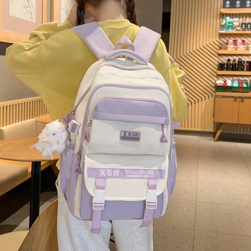 多层书包少女心大容量双肩包