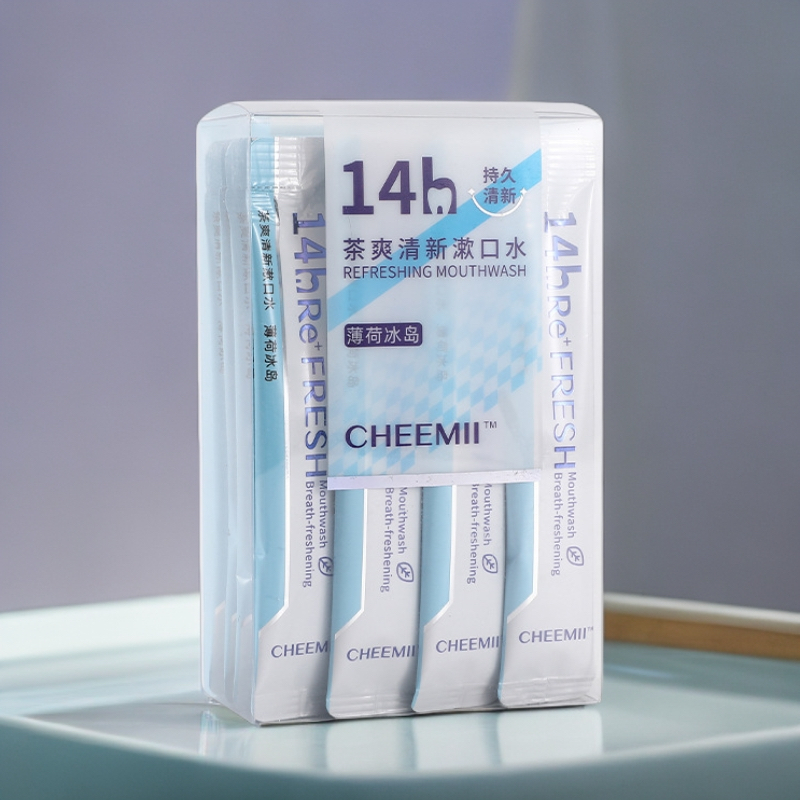 【14h薄荷冰岛】漱口水便携式