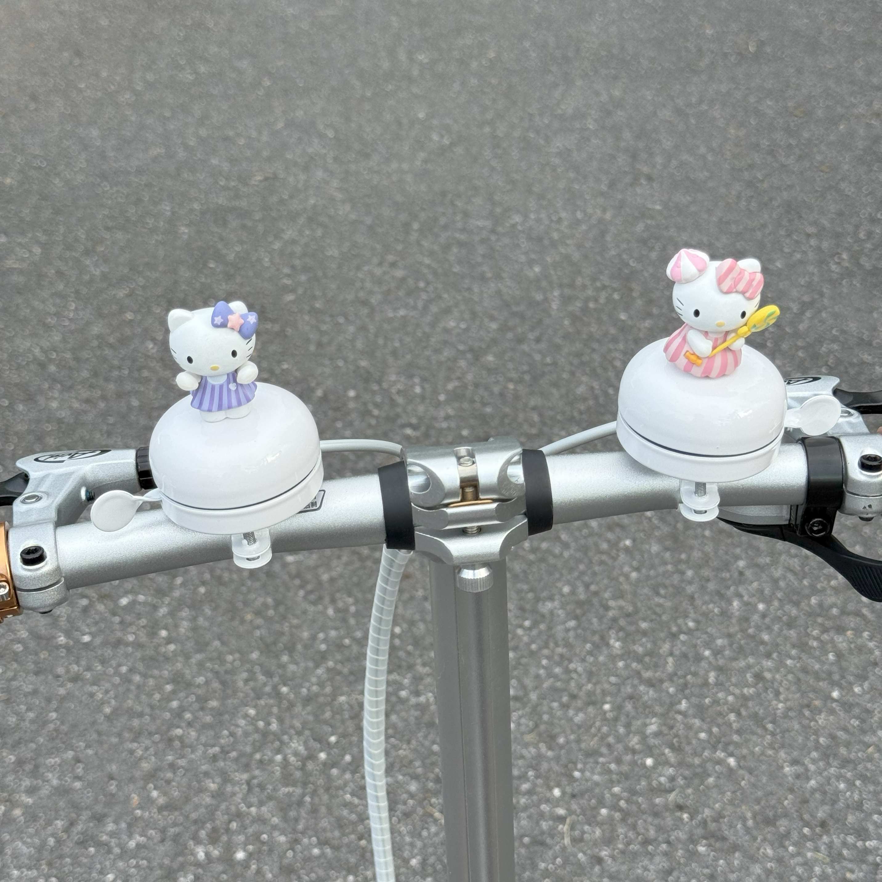 KT自行车铃铛超响可爱儿童装饰山地公路折叠车通用滑板车喇叭配件