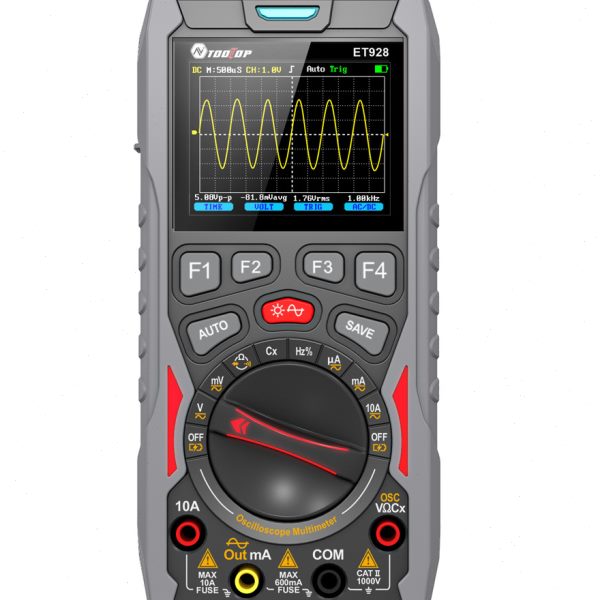 优选手持式示波器万用表+信号源(3合1)TOOLTOP ET928 LCM320x240