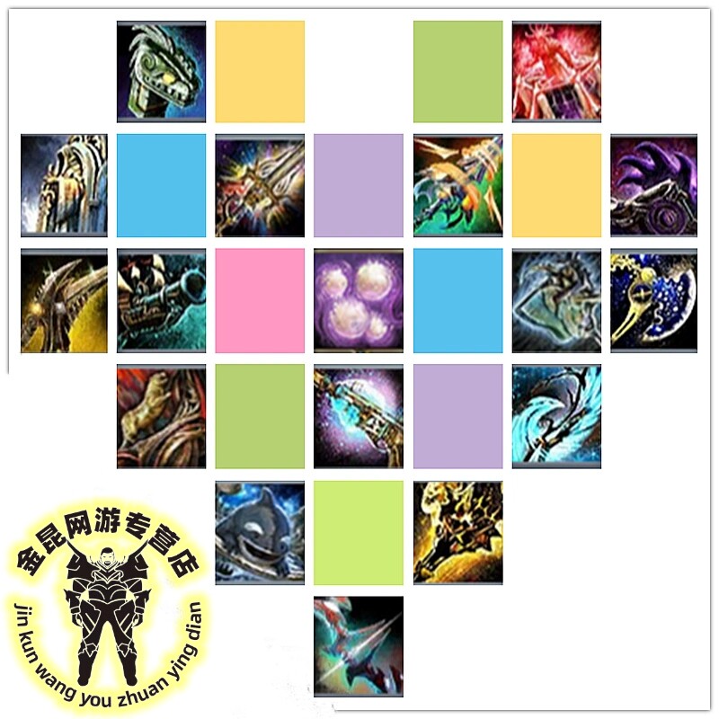 金昆激战2 二代传奇武器硬币引路者/沙鲁尔/星域/战争烈焰