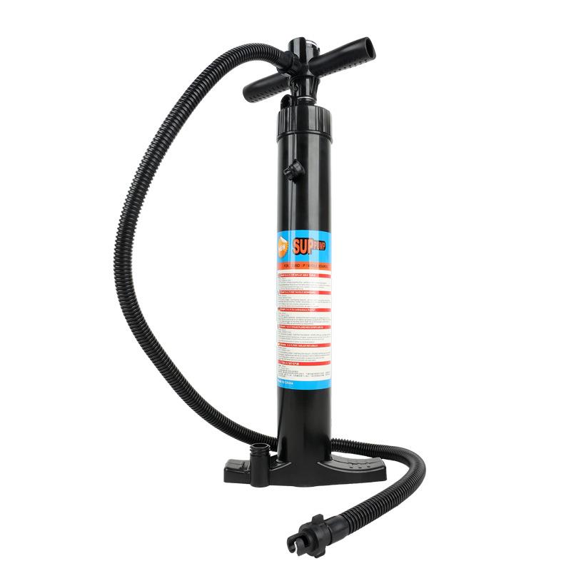 黑色一体式双向充气手拉泵sup桨板冲浪板划水板通用打气泵27.5PSI