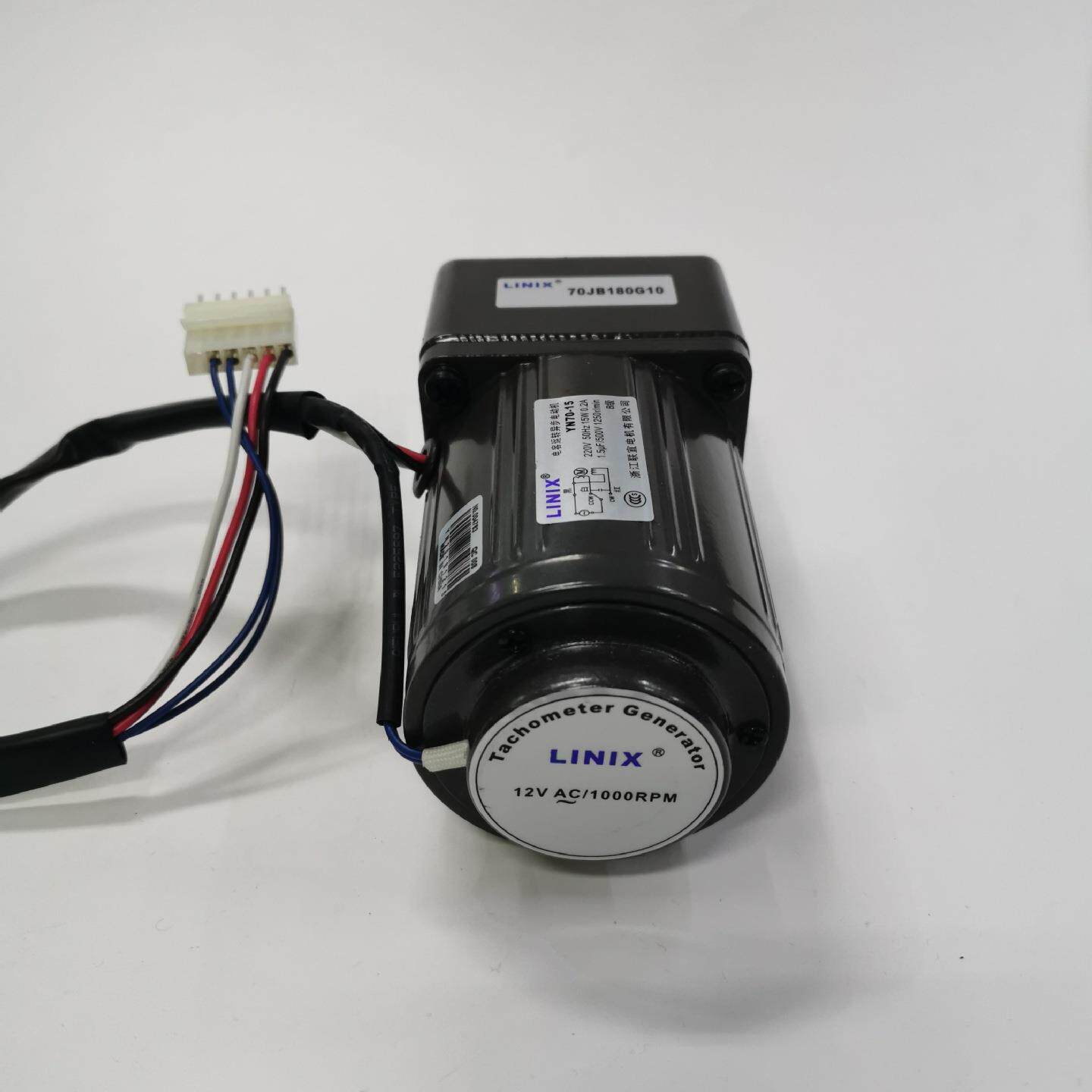 联宜LINIX交流调速减速电机YN70-15C/70JB180G10无级调速