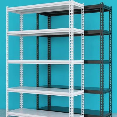 置物架多层加厚角钢货架展示架家用可调节仓储置物架超市储物铁架