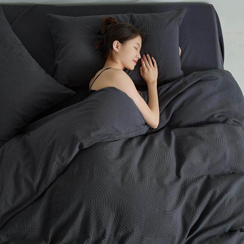 高级肌理感丨床上四件套全棉纯棉2024新款床单被套日式简约风床品,电子元器件市场,其它元器件,淘宝优惠券,粉丝福利购,淘宝优惠卷