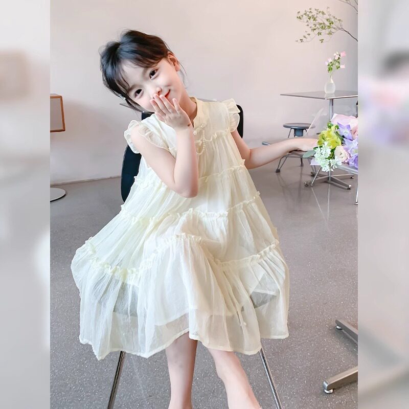 女童国风网红夏季长裙夏天连衣裙