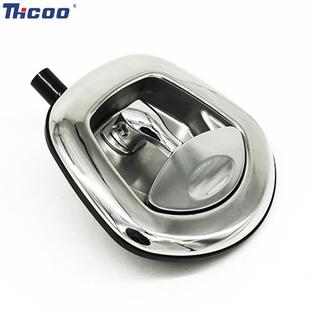 斯科特种卡车房车门锁T型鱼尾把手锁MS902不锈钢机械锁A7895 1150