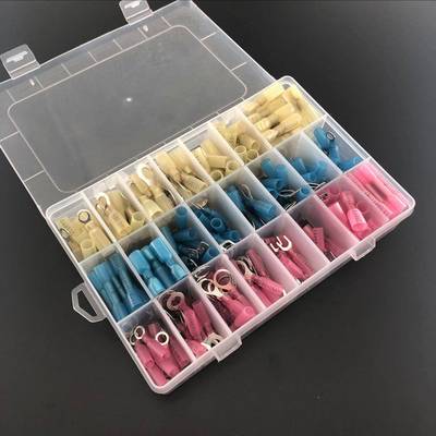 供应250pcs热缩防水端子盒装组合热缩电缆终端头