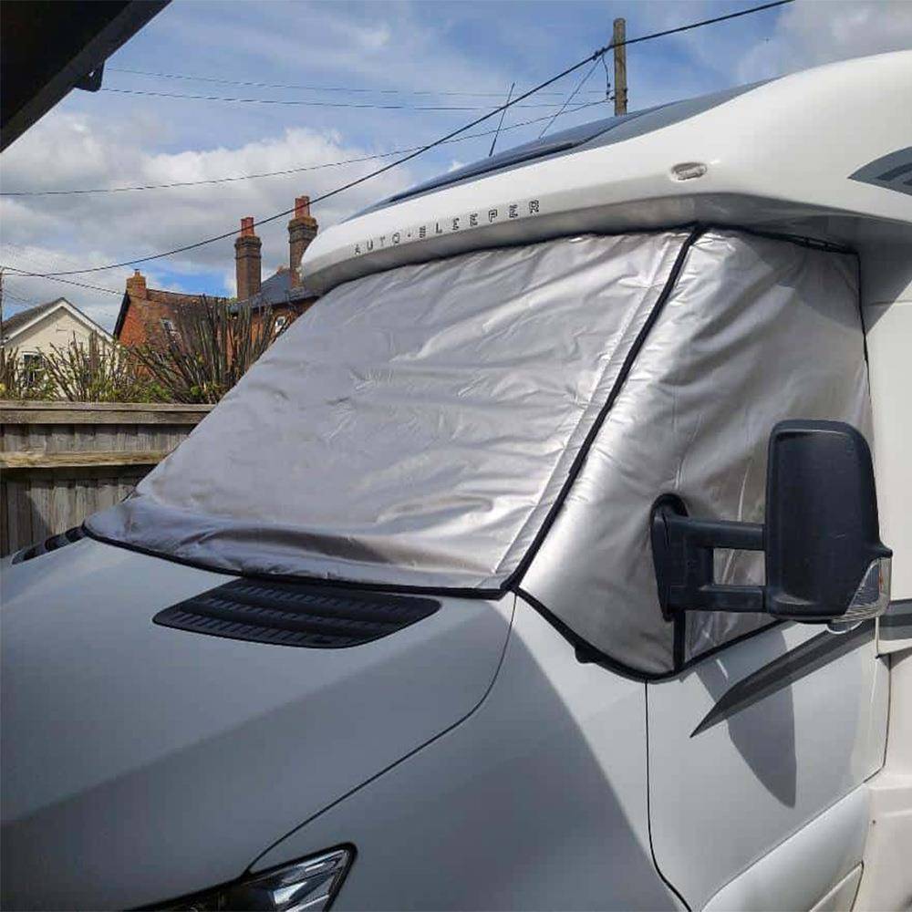 VWT5可拆卸款加厚房车挡风玻璃罩露营车真空包装RV防霜罩遮阳挡