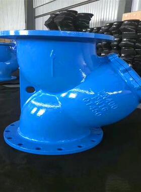 Y型管道过滤器GL41H-10QDN250自来水管道污水Y型法兰过滤器