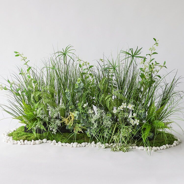 仿真假花绿植造景景观装饰摆设轻奢高档仿生植物室内花艺落地摆件