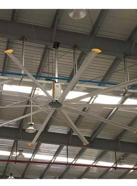 专业生产YESN6700061.5KW6.7米6叶工业节能吊扇砖厂用风扇