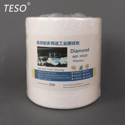 供应白色蓝色91020树皮纹吸油纸去油污卷纸工业擦拭纸吸油纸