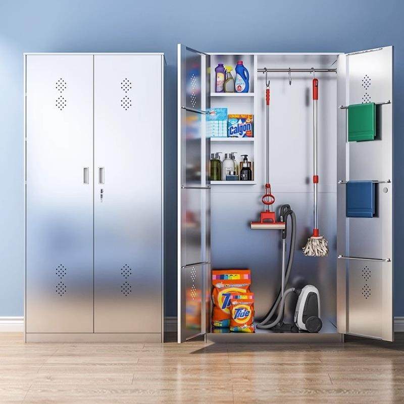 工厂不锈钢清洁柜卫生扫把柜单双门杂物教室拖把收纳柜保洁工具柜,家装灯饰光源,其它灯具灯饰,淘宝优惠券,粉丝福利购,淘宝优惠卷